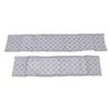 2pcs Breathable Mesh Baby Bed Bumper Soft Mesh Crib Liner Anti Fall Cot Protector for Baby Plum