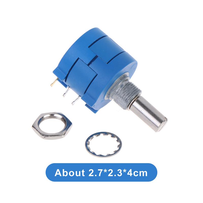 3590S-2 Multiturn Wire Wound Potentiometer For Electronic Circuit Diy Project 1K 2K 5K 10K 20K 50K 100K 100R 200R 500R