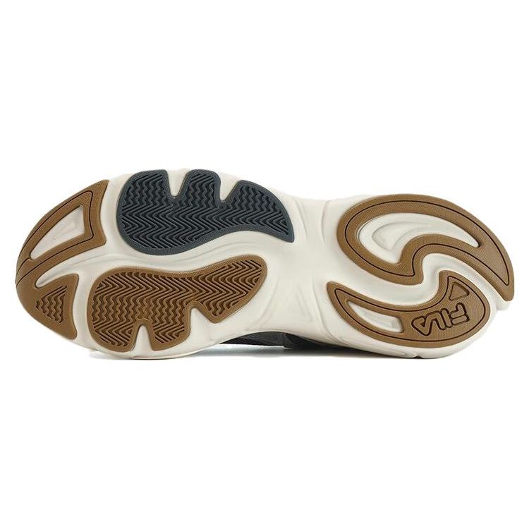 Fila Mars 1 Comfortable Sports Versatile Trendy Fabric Synthetic Leather TPU Wear-Resistant Breathable Low-Top Running Shoes Men Sneaker F12M332117FQD