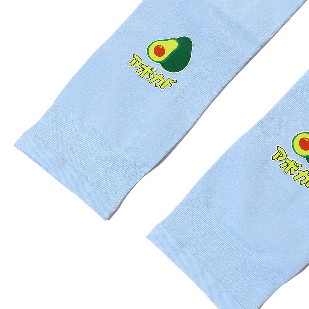 Golf Fruit Avocado Women Strawberry Ice Silk sleeve Cooling Sleeves Sun UV Protection Arm Sleeves