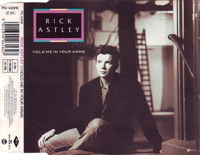 CD РИК ЭСТЛИ - Hold Me In Your Arms PD42616 RCA 1989 Германия Танцевальная и электронная музыка Б/у