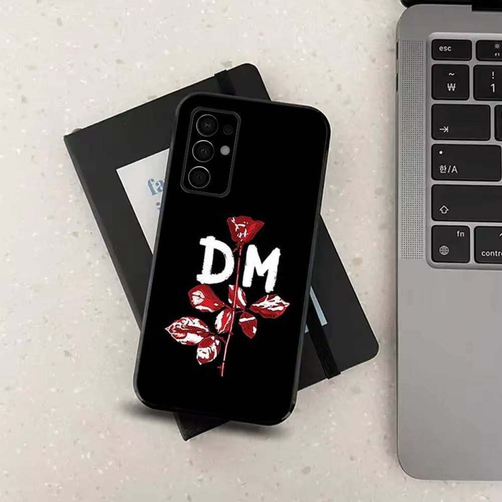 Hot D-Depeche M-Mode Band Phone Case For Samsung Galaxy A13,A21s,A22,A31,A32,A52,A53,A71,A80,Soft Black Shell