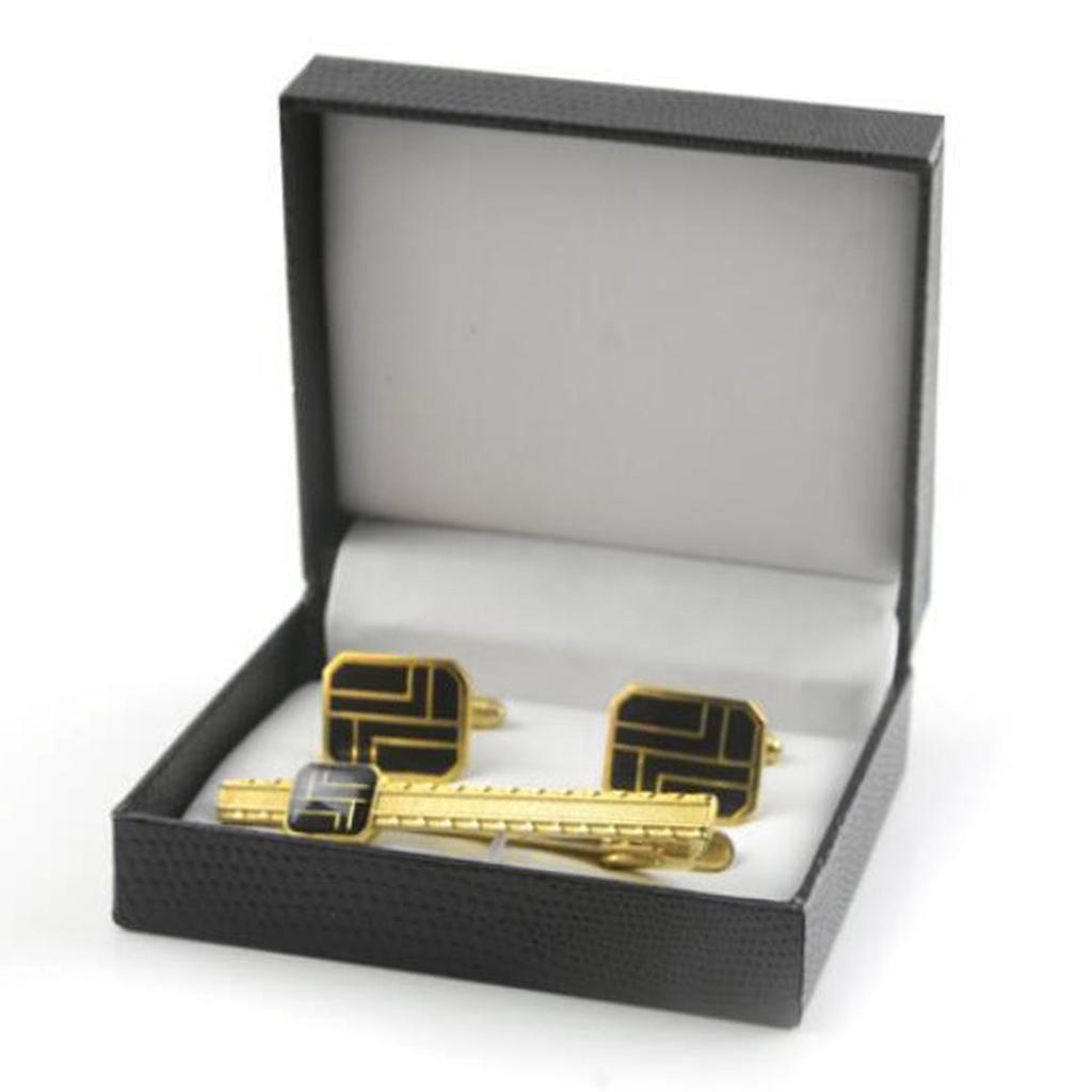 Роскошная коробка для хранения запонок, мужские свадебные подарки, коробка для запонок