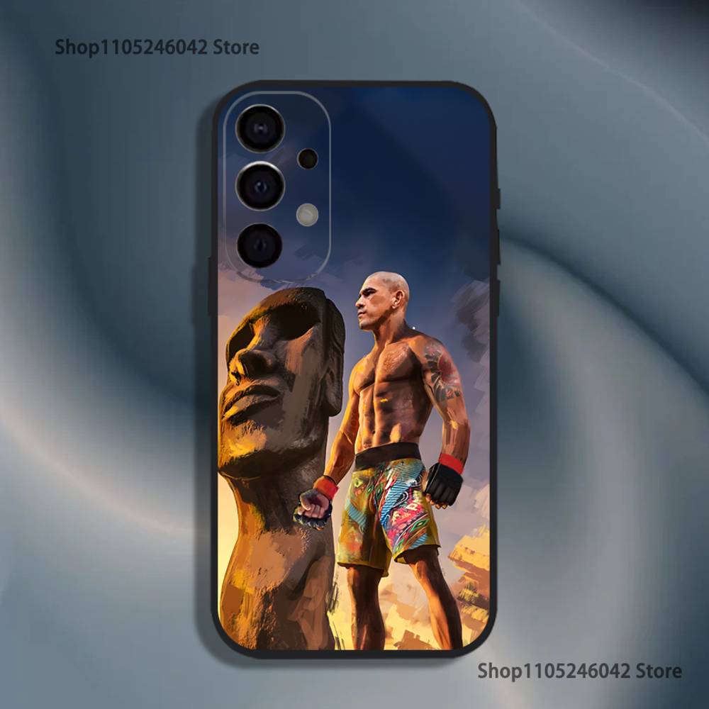 Чехол для телефона Fighting Pereira Alex для Samsung S26, S25, S24, Ultra, S20, S30, Plus, S22, S23, Ultra, Plus, 5G, мягкий ТПУ