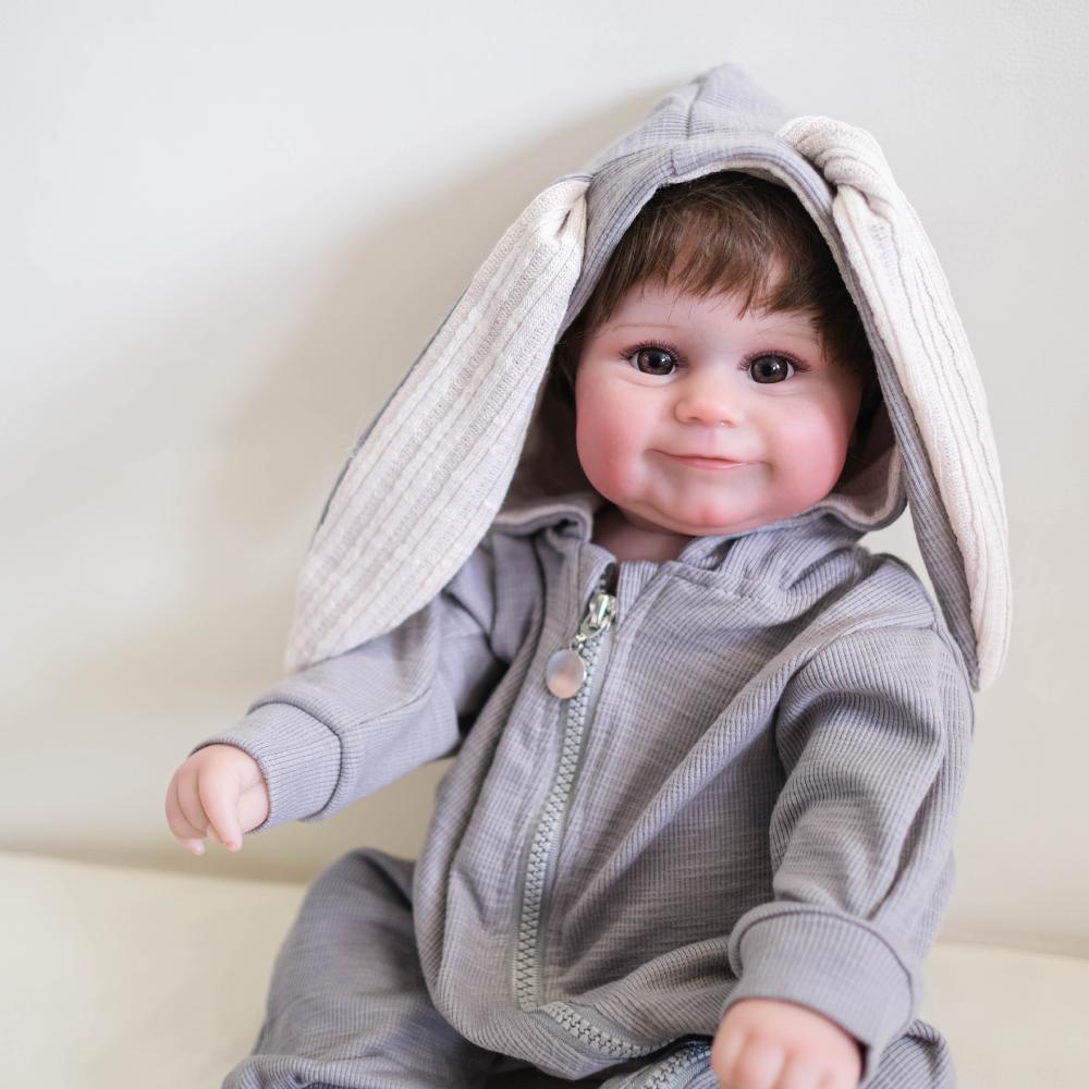 50 см полностью силиконовое тело Reborn Baby Doll Maddie Cute Chubby Водонепроницаемая 20-дюймовая кукла-эмуляция для девочек 3D картина с кожей настоящая, как куклы для маленьких мальчиков для детей