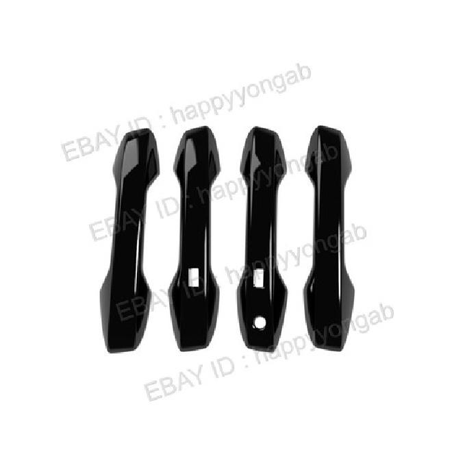 Gloss Black Door Handle Side Cover Trim Smart Keyhole For 2025-2026 Nissan Kicks