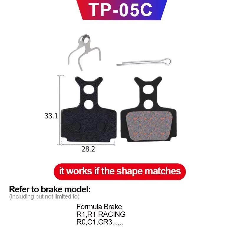 Колодки гидравлических дисковых тормозов для горного велосипеда для b01s SHIMANO SRAM AVID HAYES Magura ZOOM Велосипедные запчасти Полуметаллические тормозные колодки