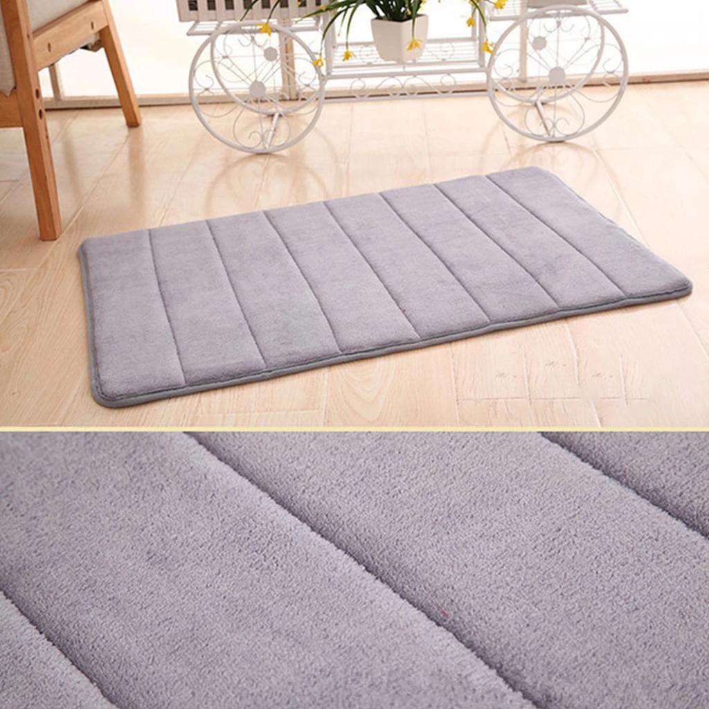 Коврик для ванной, ультрамягкий, впитывающий воду, напольный коврик, губка с эффектом памяти, противоскользящий коврик для ванной, моющийся, декоративный коврик для ванной, душа