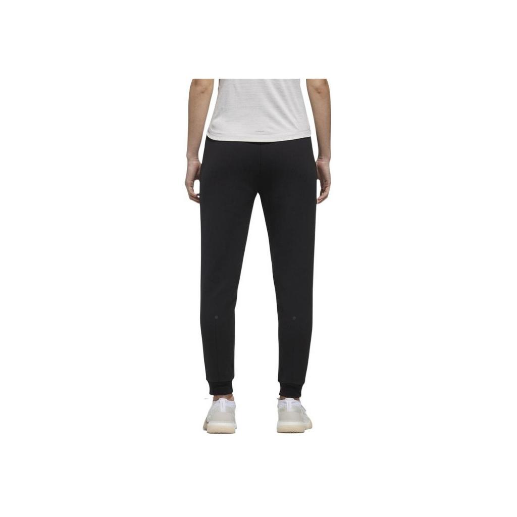 Adidas Спортивные брюки с логотипом и завязками на талии, женские плавки, черные DM5267