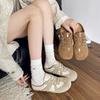 Летние Новые Женские Модные Легкие Шлепанцы Ремешок Плоская Обувь Ретро Круглый Носок Повседневная Обувь