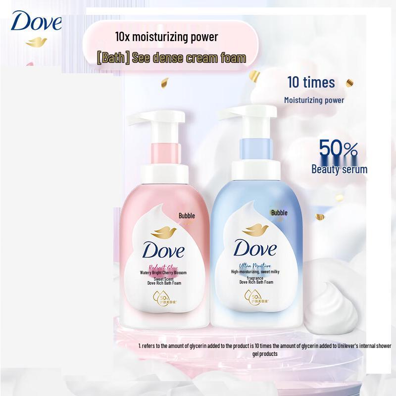 Dove Гель для душа с насыщенной пеной, двойная упаковка