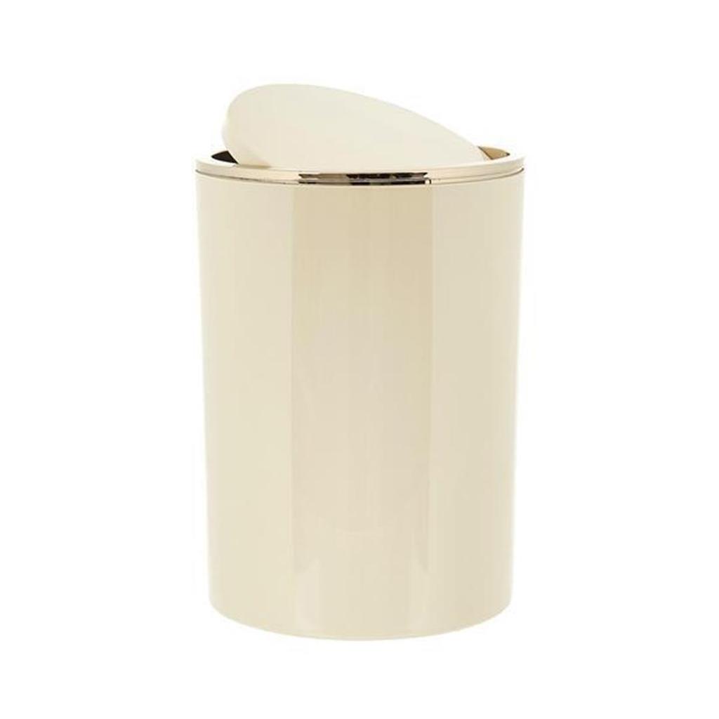 Primanova Leno Набор для ванной комнаты из 5 предметов с золотым покрытием, бежевый