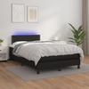 VidaXL Slat Bed Base with Mattress and LED, Upholstered Bed, Double Bed, Adult Bed for Interior Bedroom, 3134153