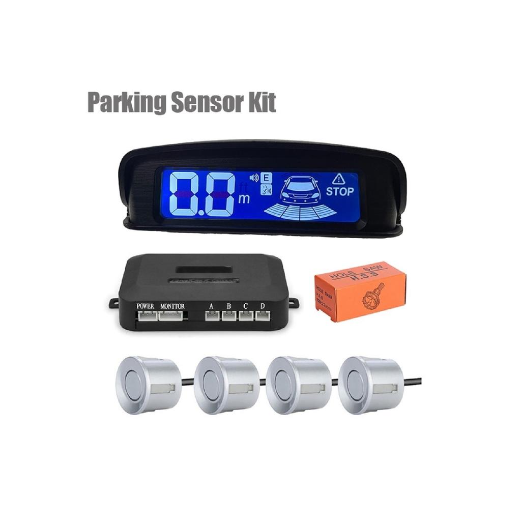 Turkish Speaking Parking Sensor With Digital Display (Gray Sensor) Compatible