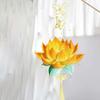 Glowing Lotus Lantern Luminous Handheld Light Chinese Lantern Flower Lamp  Family Activity
