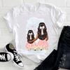 Women Clothing Cartoon Son Love Trend 90s Fashion Mama Mom Mother Summer Clothes Print Tshirt Female Tee Top Graphic T -Shirt