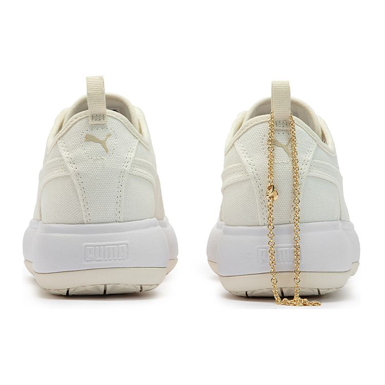 Puma Кроссовки Suede Mayu Canvas Pristine Women Кремово-Белые 383165-01