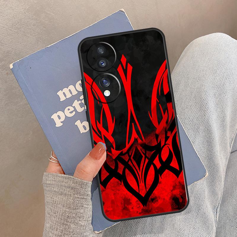 Чехол Флаг Украины для Honor Magic 5 6 7 8 Pro Чехол для Honor 200 400 Lite 50 70 90 X8a X8b X9a X9b X9c