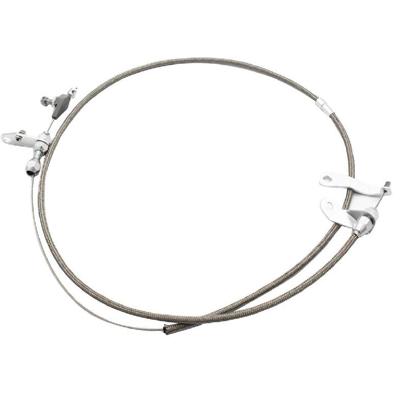 Kick Down Cable Throttle Wire Stainless Steel Braided | For Ford C4 C-4 Car Accessories Transmission Detent Kickdown Trans