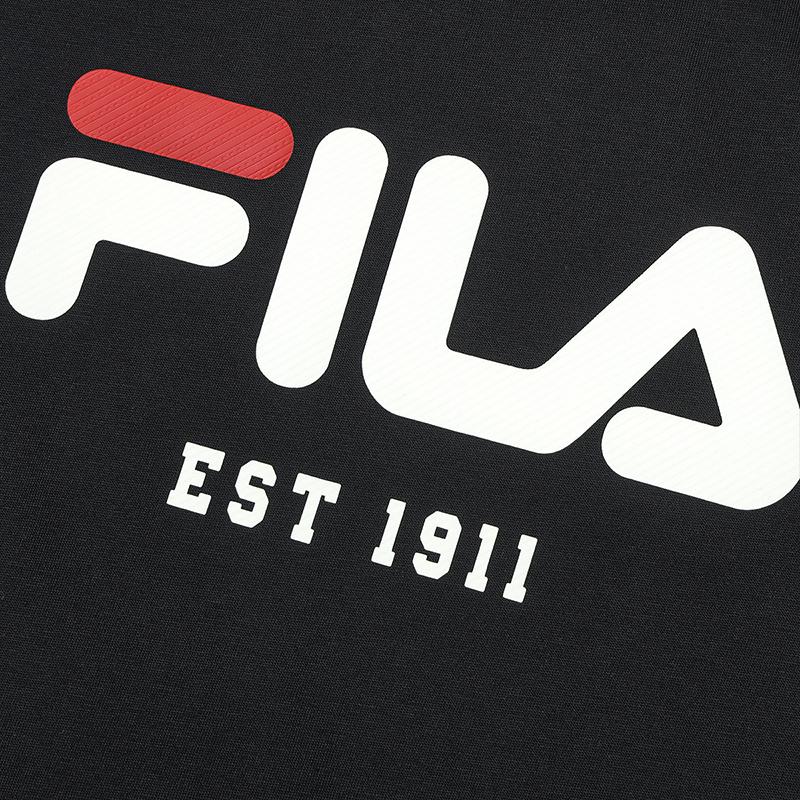 Fila Оригинальная футболка King Bomb T-1911, модный тренд, удобная, крутая, универсальная, с коротким рукавом, мужские топы, черная F51M519106FBK