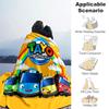 1pc Blanket the little bus tayo Print Design, Lightweight Blanket for Sofa, Bed- Soft &Warm, Gift for All Seasons like Christmas, Halloween