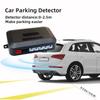 12V Car Parking Sensor Kit 4 Probe 22mm Backup Radar Sound Alert Parking Detector Pure Buzzer No Display for Vehicle Automobile