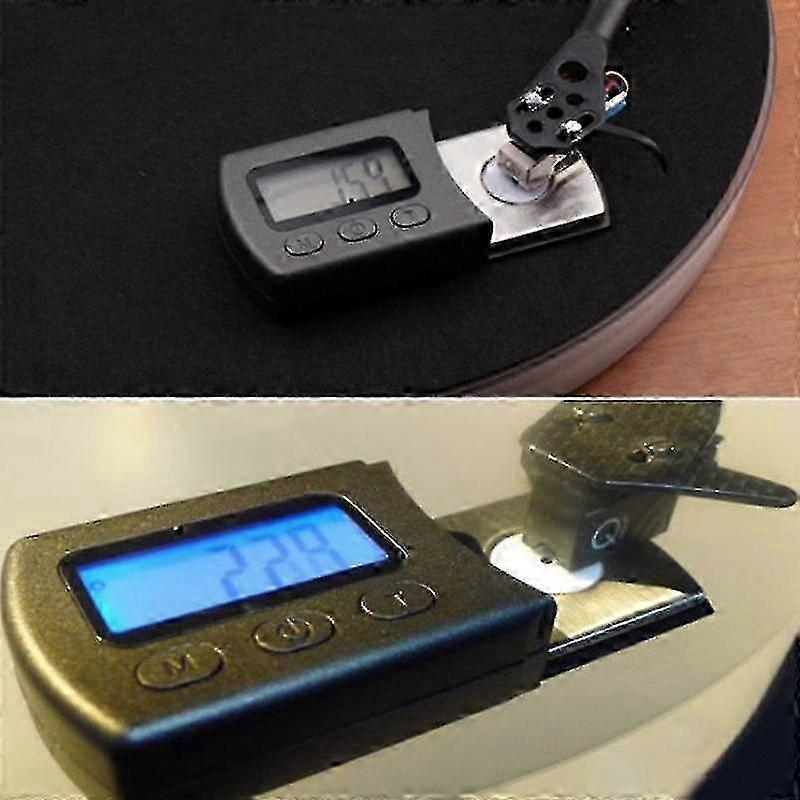 Professional and precise LP digital turntable stylus pressure gauge