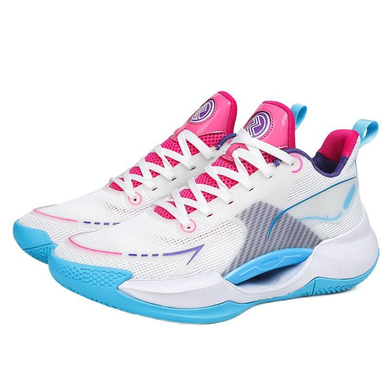 2025 Basketball Shoes Men's 2025 New Mesh Breathable Sports Shoes Sports Students Lightweight Shock-absorbing Running Tide Shoes