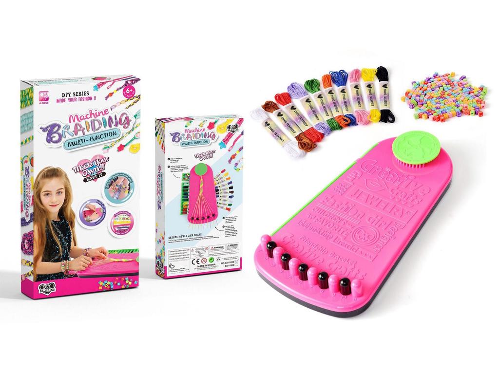 Friendship Bracelet DIY Kit: Handmade Beaded Jewelry Set for Girls