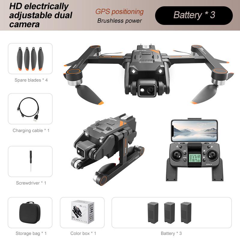 Новый RG700PRO GPS Дрон 8K Профессиональный ESC HD Двойная камера 5G Wifi Обход препятствий Бесщеточный мотор Складной квадрокоптер RC Дальность 2 км