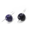 [I9040] - Amethyst 'Mineralia' Silver Earrings