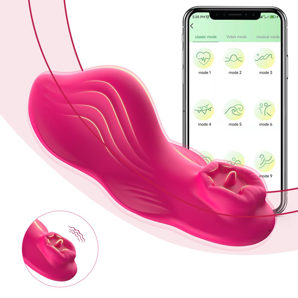 APP Control Sucking Clitoris Stimulator Women Panties Vibrator Clit Sucker Female Masturbator Interaction Sex Toy for Couples