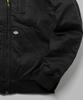 Dickies Худи на молнии с подкладкой из холста Черный
