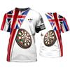 Cool Design Darts League T-shirt Men's Sport T-shirt 3D Darts Gift Print Fun Kids for Boys and Girls