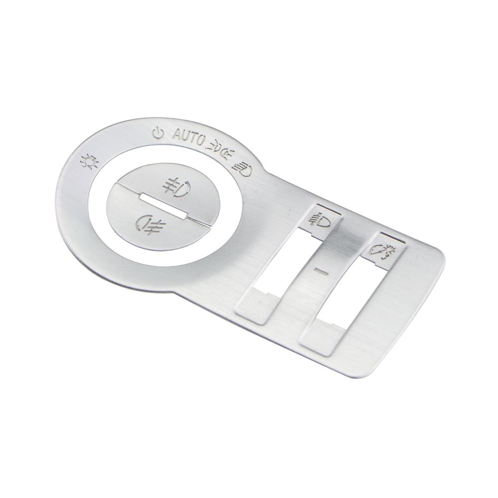 Панель переключателя фар автомобиля, декоративная наклейка, накладка для Chevrolet Malibu Cruze Trax для Opel Astra J Mokka