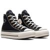Converse Chuck Taylor All Star Lift Fashion High Top Canvas Shoes Women Sneakers Black White Gold A08731C