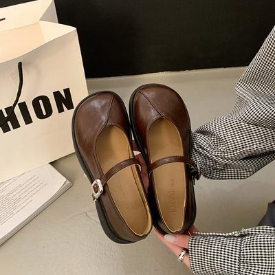 Новые туфли Мэри Джейн на плоской подошве из натуральной кожи, женские, новые, весенне-летние, белые, нежные, одинарные туфли для юбки