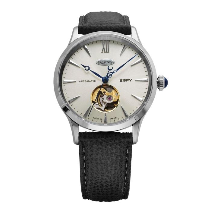[Kentex] Watch Automatic ESPY Dress Open Heart E660M-02 Silver