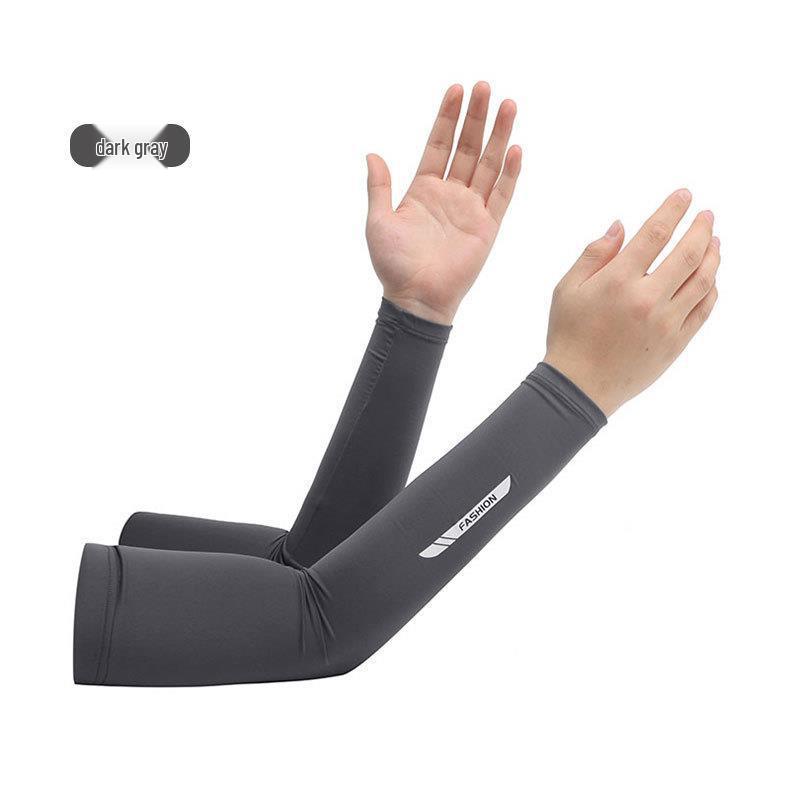 Unisex Anti-UV Ice Arm Sleeves for Summer Driving & Cycling