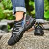 Легкие дышащие походные ботинки с низким верхом для мужчин на весну и осень, новые нескользящие и ударопрочные мужские ботинки для альпинизма и высотных работ