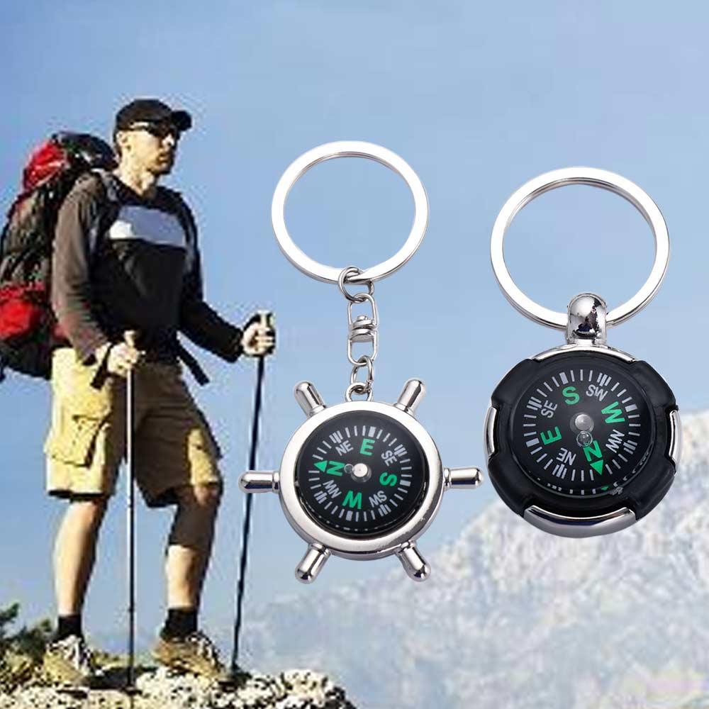 Navigator Survival Tool Key Chain Mini Compass Emergency Wild Compass Pocket Compass Keychain