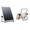 Black Steel Sprouting Stands Foldable and Non-slip Scaffolds Sprouting Lid for Phone Tablet