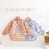 Cute Baby Feeding Bibs Cartoon Patterns Children Bibs  For Self Feeding Baby 0-3 Year