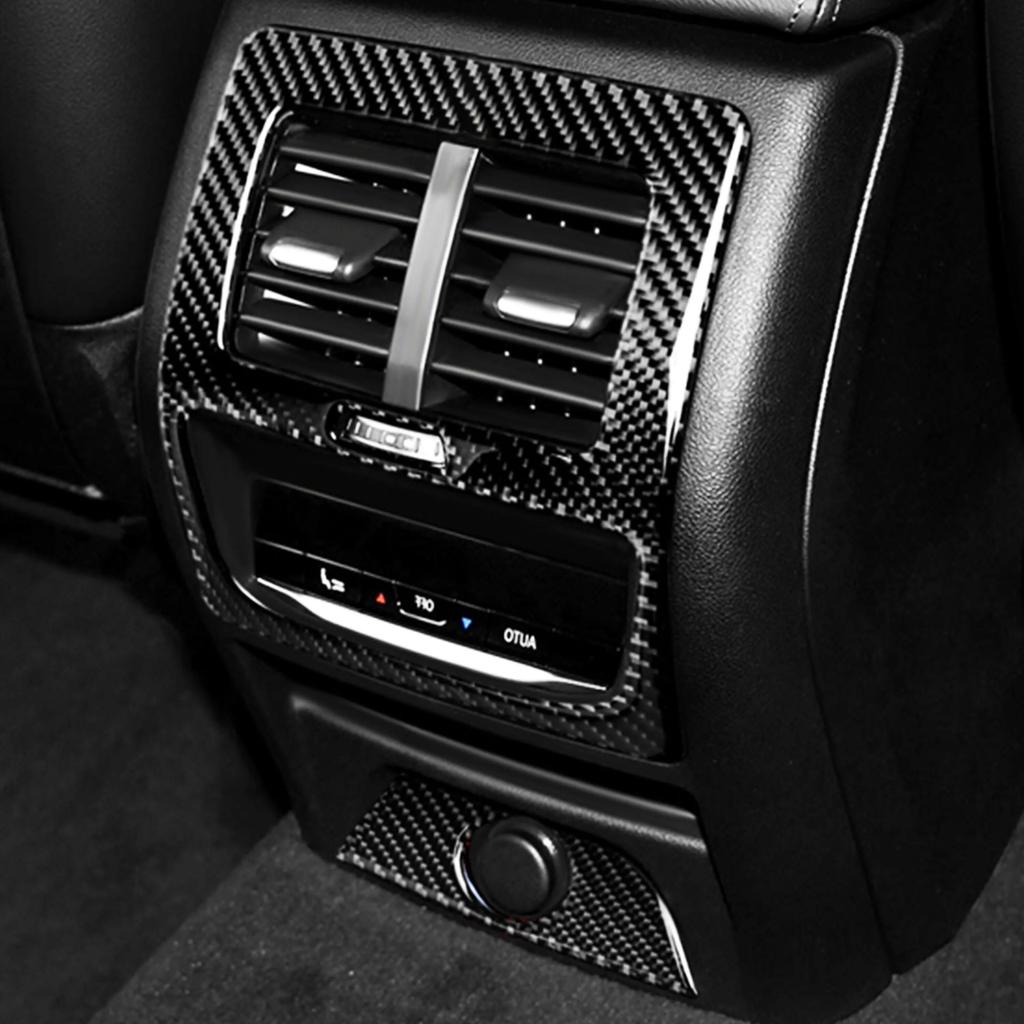 Car Rear Air Conditioning Vent Decor Cover Trim Sticker for BMW G01 G02 G08 2018- X3 X4 Series Accessories