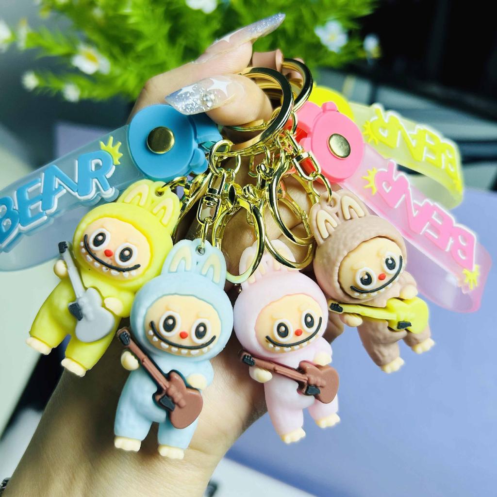 1 шт. Брелок-подвеска в виде овечки для пары, подвеска для ключей от машины или сумки