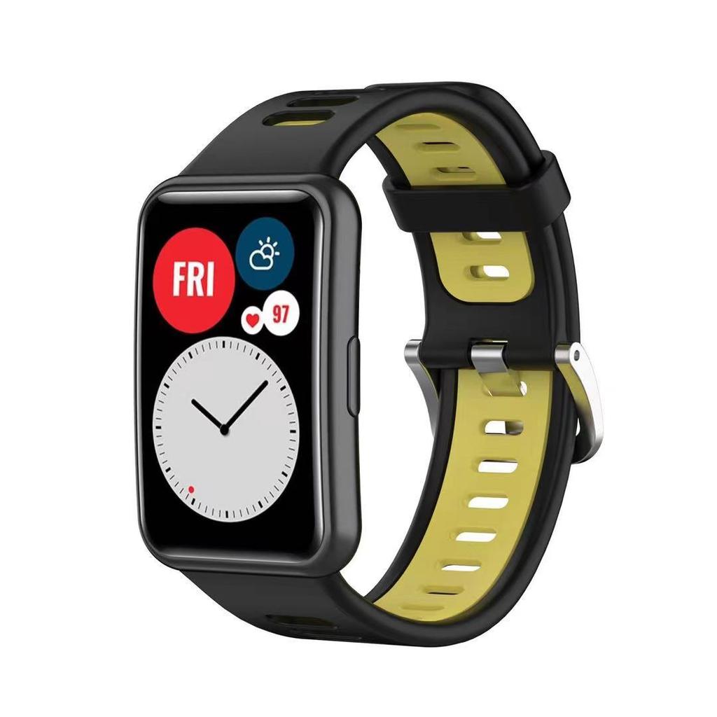 Силиконовый ремешок для Huawei Watch Fit Оригинальный сменный ремешок для умных часов Аксессуары для часов Для Huawei Watch Fit Новый Corre