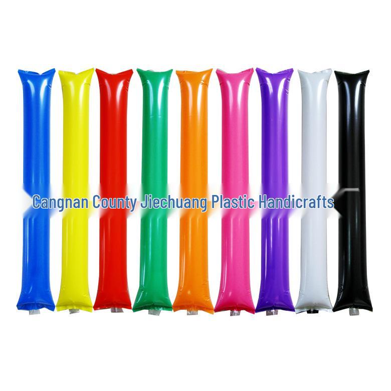 Светящиеся надувные палки-кричалки - Идеально подходят для спортивных болельщиков и праздников с возможностью нанесения логотипа на заказ