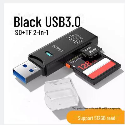 Высокоскоростной USB 3.0 двойной SD-кардридер: Универсальный OTG-кардридер для камеры и компьютера