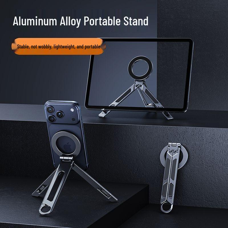 Foldable Magnetic Car Phone Holder for Multi-Functional Use