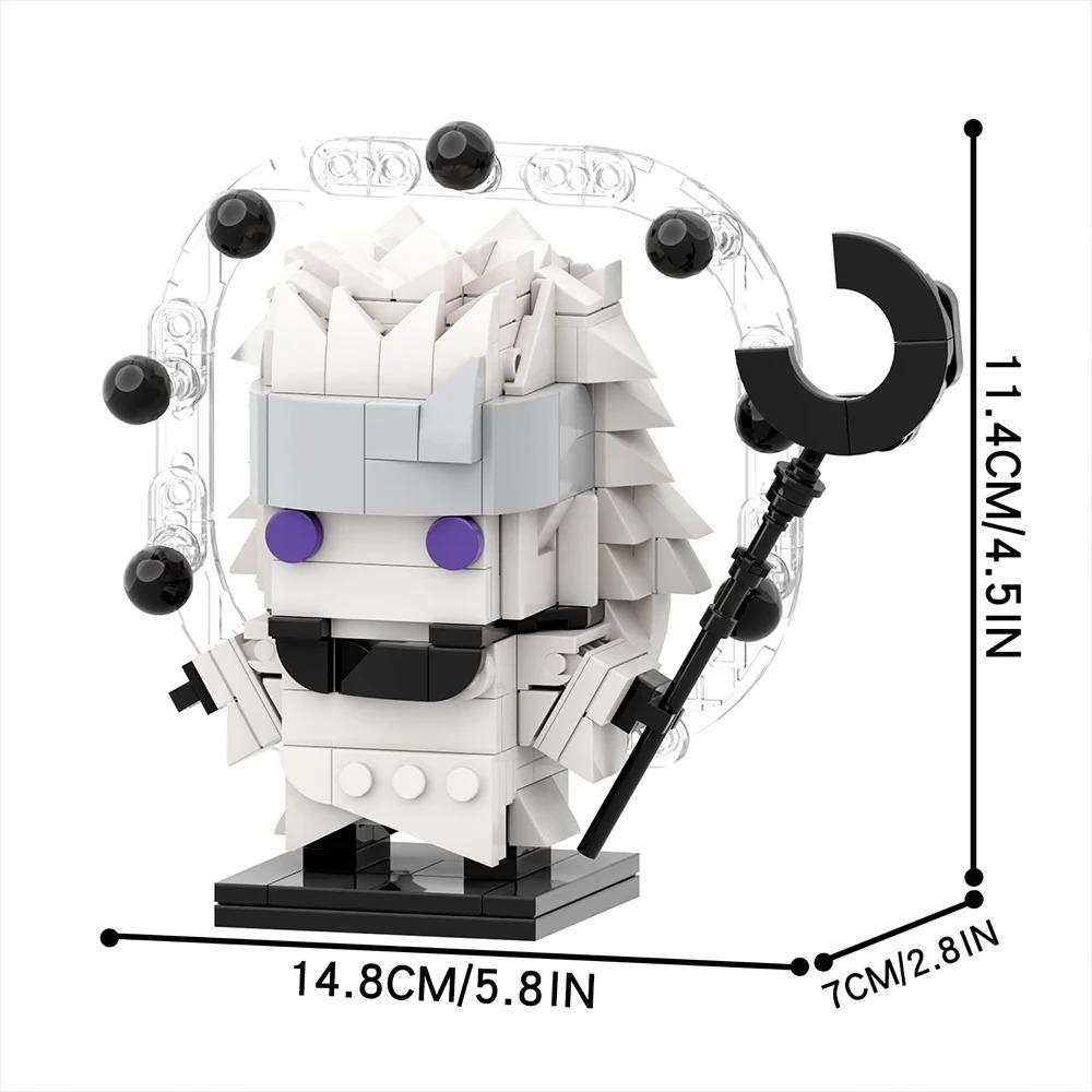 MOOXI Аниме Мультфильмы MOC Набор Кирпичиков Совместимый BrickHeadsed Детали Строительных Блоков Детские Образовательные Игрушки Для Детей Подарок на День Рождения